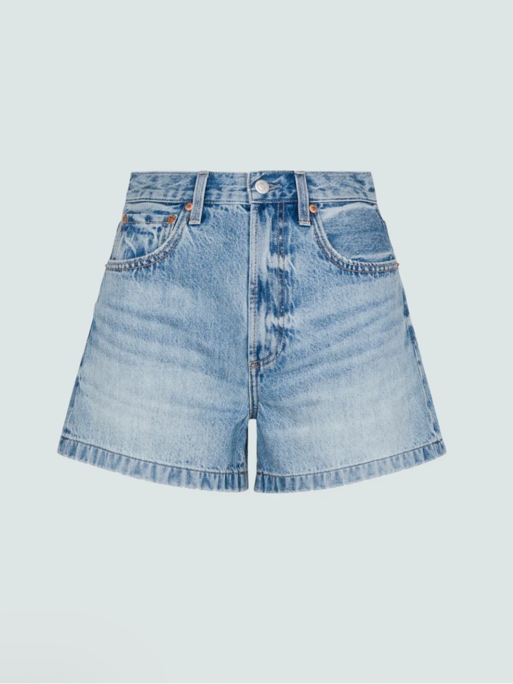 NWT pistola Saige High Rise A-line Short- sz 26- French Riviera color - Picture 4 of 12